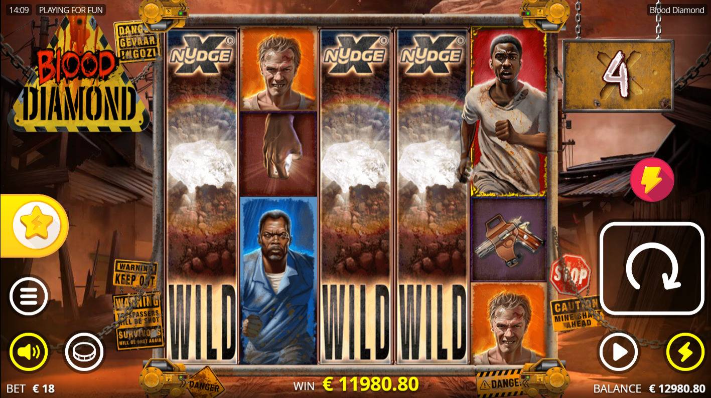 Обзор игры BLOOD DIAMOND BY NOLIMIT CITY